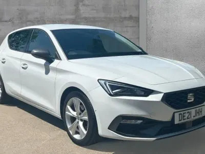 Used Seat Leon FR 150 HP (110 kW) 2021 White