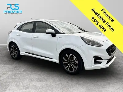 Used Ford Puma ST-Line 125 HP (91 kW) 2024 Frozen white (premium paint) SUV
