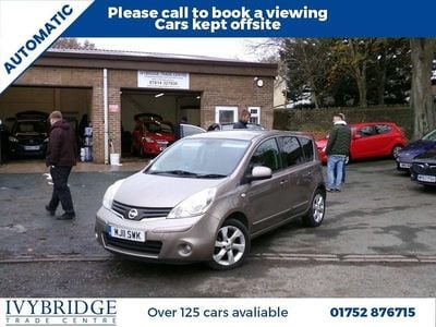 Beige Used 2011 Nissan Note Tekna Hatchback | £5,295 (Fair price)