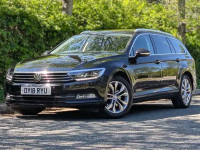 Begagnad VW Passat Business 150 HK (110 kW) 2018 Svart Kombi