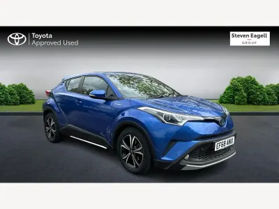 Used Toyota C-HR 122 HP (89 kW) 2018 Blue SUV