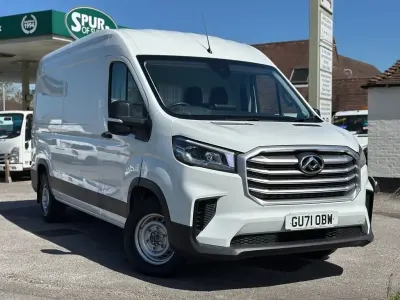 Used Maxus V90 163 HP (119 kW) 2021 White Van