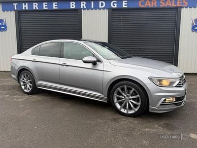 Used VW Passat R-line 150 HP (110 kW) 2017 Silver Sedan
