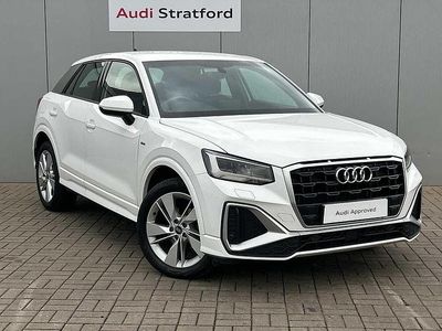 Ibis white Used 2023 Audi Q2 S-Line SUV | £20,985 (A bit pricey)