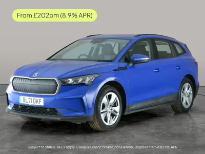 Used Skoda Enyaq iV ecoSuite 131 kW (179 HP) 2022 Blue SUV