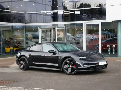 Used Porsche Taycan Performance Package 11 kW (15 HP) 2022 Black Sedan