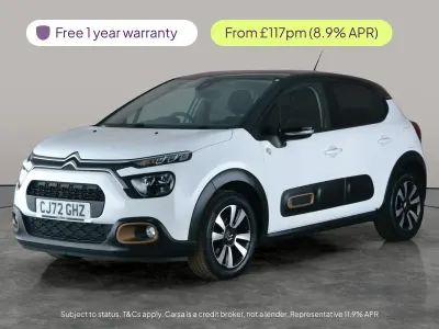 Used Citroën C3 PureTech 83 HP (61 kW) 2023 White Hatchback