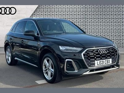 Used Audi Q5 S-Line 204 HP (150 kW) 2021 Black SUV