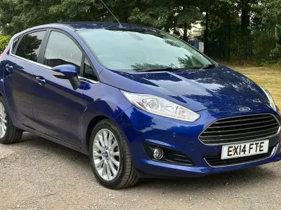 Used Ford Fiesta Titanium X 95 HP (69 kW) 2014 Blue Hatchback