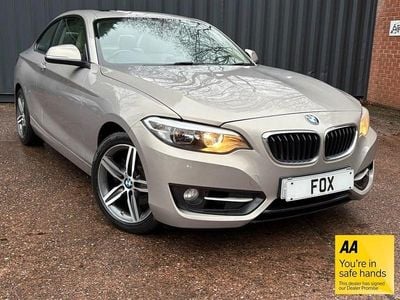 Used BMW 220 Sport Line 184 HP (135 kW) 2014 Silver Coupe