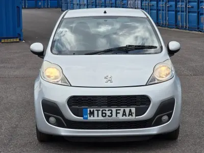 Used Peugeot 107 Active 68 HP (50 kW) 2013 Silver Hatchback