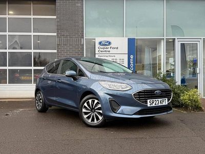 Used Ford Fiesta Titanium 100 HP (73 kW) 2023 Blue Hatchback