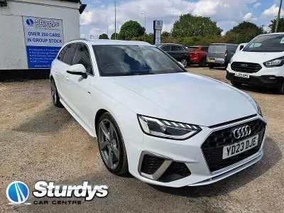 Used Audi A4 S-Line 201 HP (147 kW) 2023 White Estate