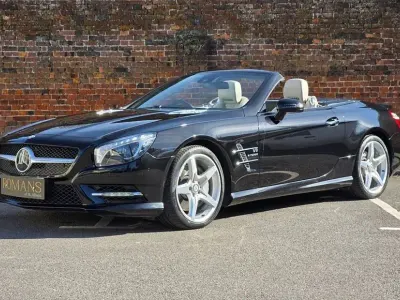 Used Mercedes SL500 AMG 2014 Black Cabriolet