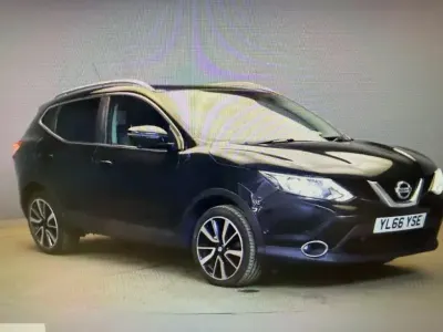 Used Nissan Qashqai S 110 HP (80 kW) 2017 Black SUV