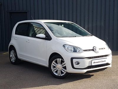 Begagnad VW up! high up! 75 HK (55 kW) 2016 Vit Halvkombi