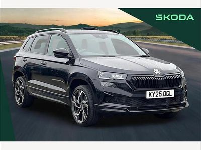 Used Skoda Karoq SportLine 150 HP (110 kW) 2025 Black SUV
