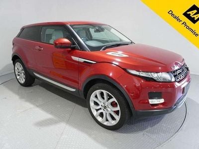 Red Used 2014 Land Rover Range Rover evoque Prestige Coupe | £10,992 (A bit pricey)