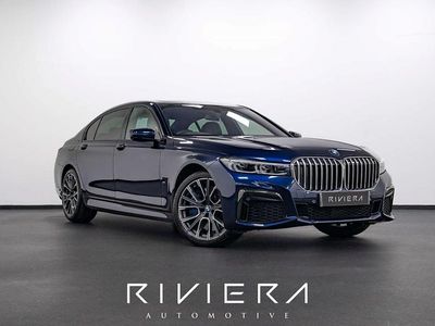 Used BMW 740L M Sport 2021 Blue Sedan
