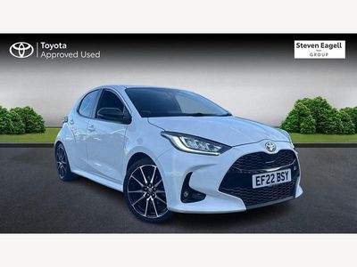 Used Toyota Yaris Hybrid Sport 2022 White Hatchback