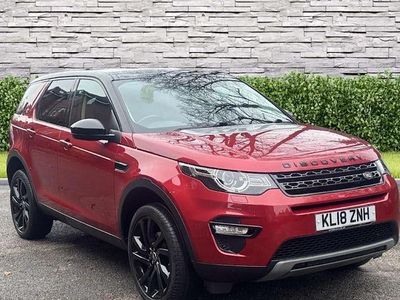 Used Land Rover Discovery Sport HSE 180 HP (132 kW) 2018 Red SUV