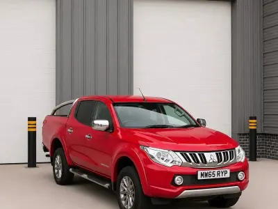 Usado Mitsubishi L200 181 HP (133 kW) 2016 Vermelho Pickup