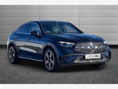 Used Mercedes GLC300e AMG Line Premium 254 HP (186 kW) 2024 Blue Coupe