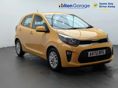 Used Kia Picanto 66 HP (48 kW) 2022 Yellow Hatchback