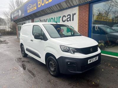 White Used 2021 Peugeot Partner MPV | £4,995 (Fair price)