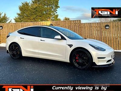 White Used 2020 Tesla Model 3 Performance Sedan | £18,695 (Fair price)