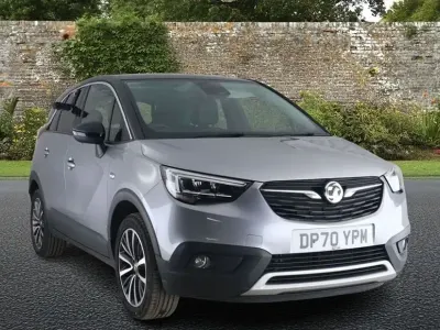 Used Vauxhall Crossland X Elite 110 HP (80 kW) 2020 Grey SUV