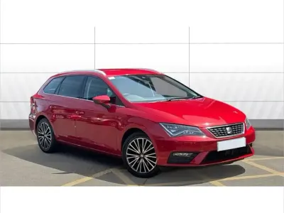 Used Seat Leon XCELLENCE Lux 187 HP (137 kW) 2019 Red Estate