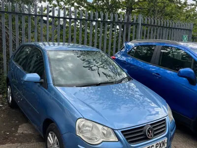 Używany VW Polo S 55 KM (40 kW) 2007 Niebieski Hatchback