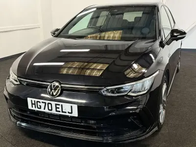 Used VW Golf VIII R-line 2020 Black Hatchback