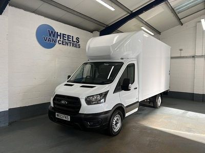 Used Ford Transit S 130 HP (95 kW) 2023 White Cabriolet