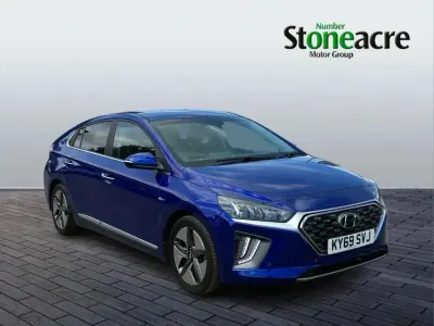 Used Hyundai Ioniq Premium SE 141 HP (103 kW) 2019 Blue Hatchback