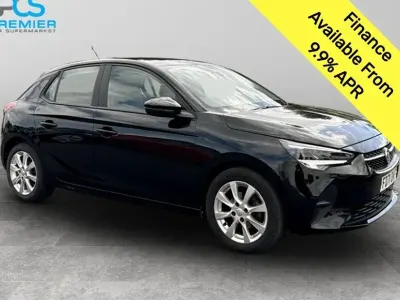 Used Vauxhall Corsa Edition 75 HP (55 kW) 2022 Black Hatchback