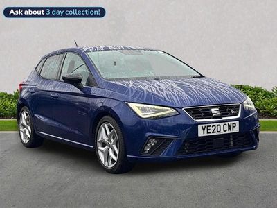 Blue Used 2020 Seat Ibiza FR Hatchback | £10,999 (Fair price)