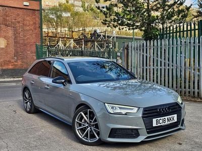Used Audi A4 Black Edition 190 HP (139 kW) 2018 Grey Estate