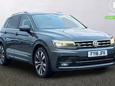 Used VW Tiguan R-line 190 HP (139 kW) 2018 Grey SUV