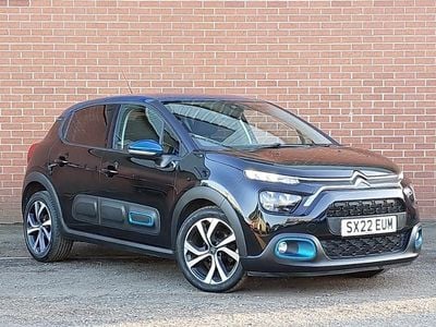 Used Citroën C3 PureTech 83 HP (61 kW) 2022 Black Hatchback