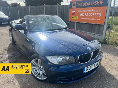 Used BMW 118 Cabriolet Comfort Edition 2010 Blue Cabriolet