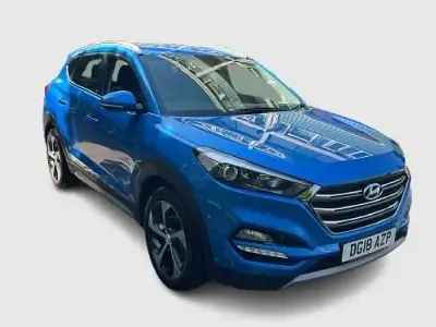 Used Hyundai Tucson Edition 2018 Blue SUV