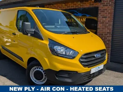 Used Ford Transit Custom S 2022 Yellow Van
