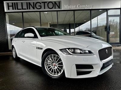 Used Jaguar XF Sportbrake R-Sport 163 HP (119 kW) 2017 White Estate
