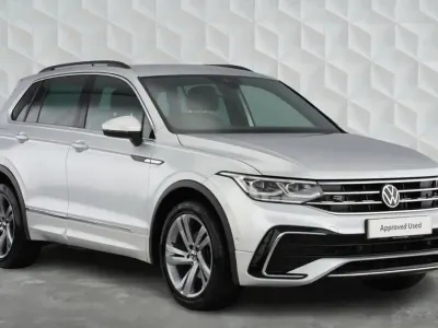 Begagnad VW Tiguan R-line Edition 150 HK (110 kW) 2023 Silver SUV