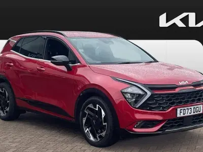 Used Kia Sportage GT-Line 150 HP (110 kW) 2023 Red SUV
