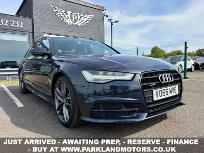 Used Audi A6 Black Edition 190 HP (139 kW) 2016 Blue Estate