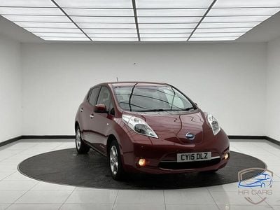Red Used 2015 Nissan Leaf Acenta Hatchback | £3,295 (Fair price)