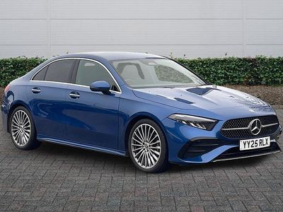 Used Mercedes A180 AMG Line Premium 136 HP (100 kW) 2025 Blue Sedan